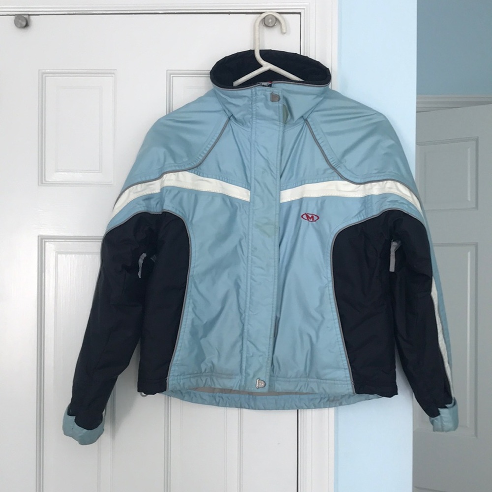 Junior Girl - Marker ski jacket blue and black